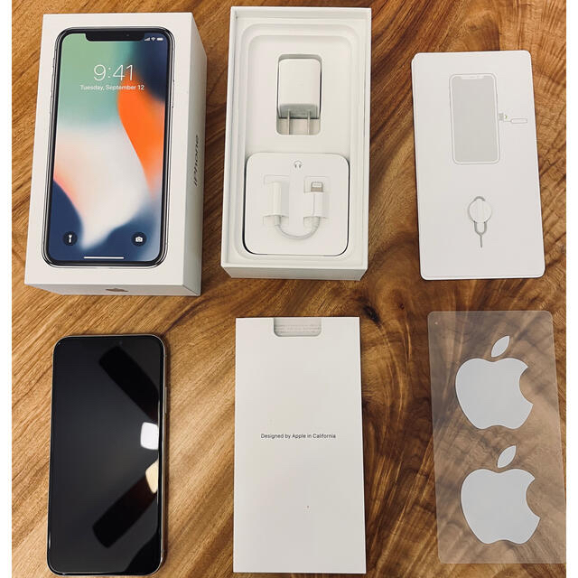 スマホ/家電/カメラ【値下げ】iPhone X 64GB simフリー 美品