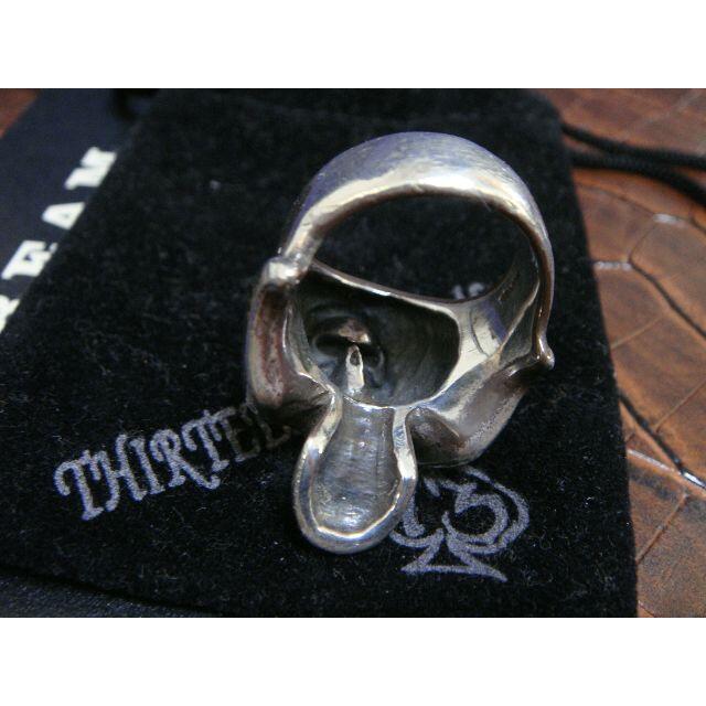 THIRTEEN DESIGNS サーティーンデザインズ フラット スカル THIRTEEN DESIGNS サーティーンデザインズ フラット スカル