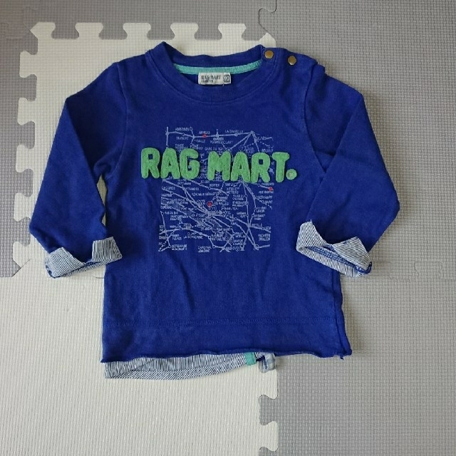 mou jon jon(ムージョンジョン)のRAG MART トレーナー&ムージョンジョンズボン キッズ/ベビー/マタニティのキッズ服男の子用(90cm~)(Tシャツ/カットソー)の商品写真