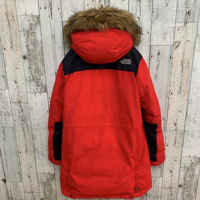 美品　ノースフェイス　ダウン　サミットシリーズ  レッド　HYVENTレディースTHENORTHFACE