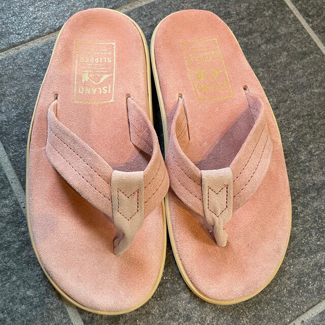 ISLAND SLIPPER(アイランドスリッパ)のTA38☺︎nail様専用　正規品　アイランドスリッパ　ピンク23.0  5 レディースの靴/シューズ(サンダル)の商品写真