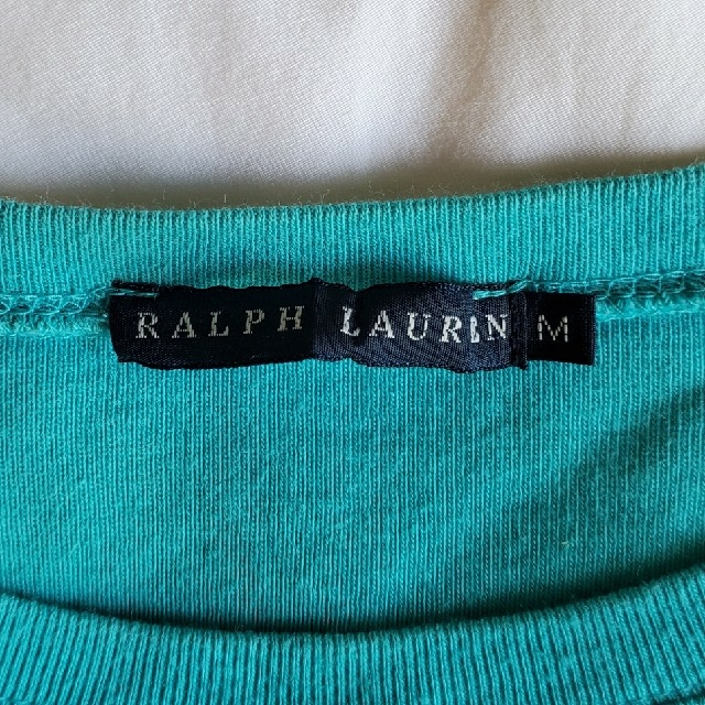 Ralph Lauren(ラルフローレン)のラルフローレン　ターコイズブルー　長袖Tシャツ レディースのトップス(Tシャツ(長袖/七分))の商品写真