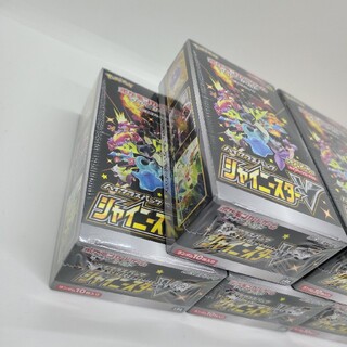 シュリンク付き シャイニースターV BOX 5セット ポケモンカードゲーム
