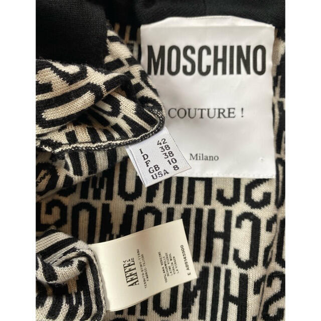 モスキーノ　MOSCHINO ブランドロゴカーディガン 3