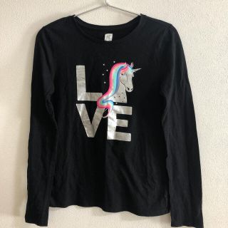 ギャップキッズ(GAP Kids)のGAP KIDS 長袖コットンTシャツ　サイズXXL 160cm(Tシャツ/カットソー)