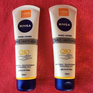 ニベア(ニベア)のNIVEA Q10アンチエイジ ハンドクリーム125ml 2本(ハンドクリーム)