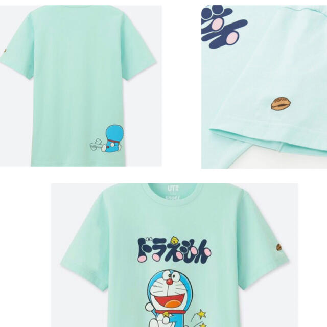 UNIQLO(ユニクロ)のユニクロ ドラえもん × 村上隆 コラボ ぬいぐるみ　Tシャツ 新品 エンタメ/ホビーのおもちゃ/ぬいぐるみ(ぬいぐるみ)の商品写真