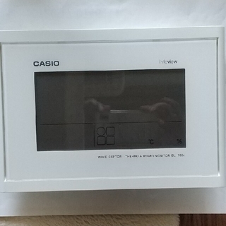 カシオ(CASIO)の置き時計   電波  CASIO  デジタルクロック(置時計)