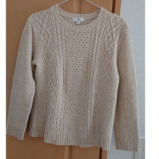 ユニクロ(UNIQLO)の女児ニット 150 中古品(ニット)