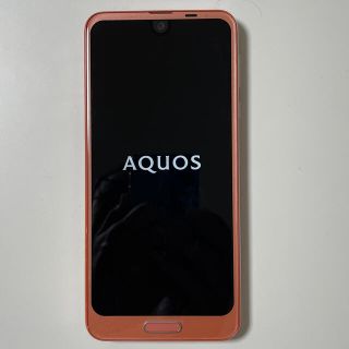 アクオス(AQUOS)のSHARP AQUOS R2 SH-03K ピンク simロック解除済み(スマートフォン本体)