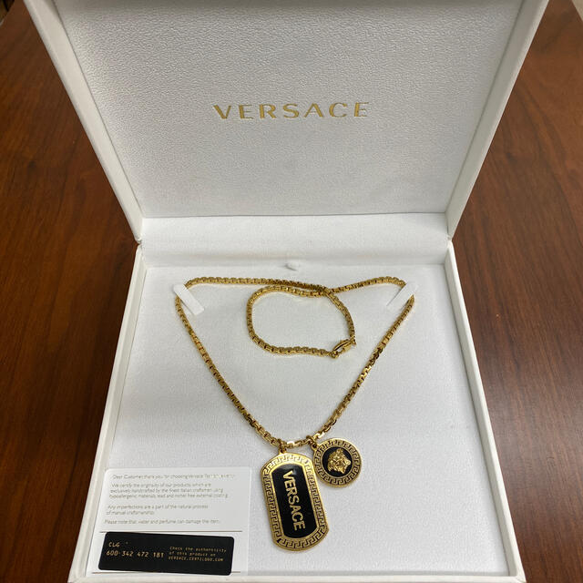 VERSACE(ヴェルサーチ)のヴェルサーチ　ネックレス メンズのアクセサリー(ネックレス)の商品写真
