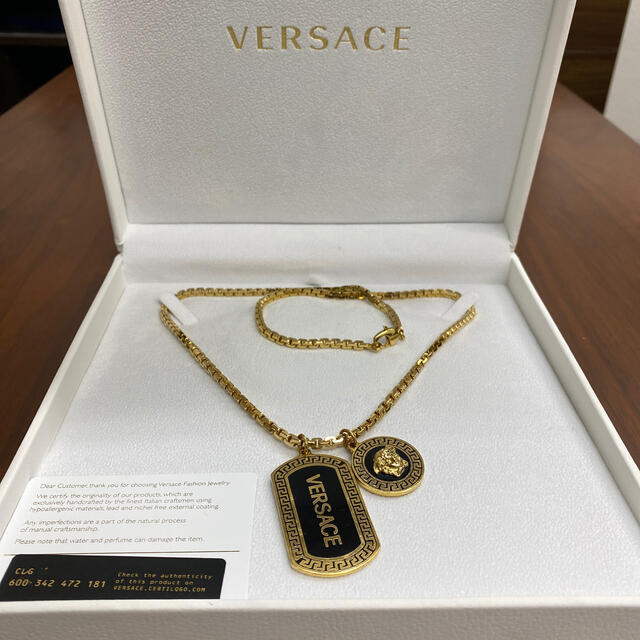 VERSACE(ヴェルサーチ)のヴェルサーチ　ネックレス メンズのアクセサリー(ネックレス)の商品写真