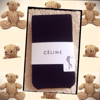 セリーヌ(celine)のCELINE タイツ/ダークbr★送料込(タイツ/ストッキング)