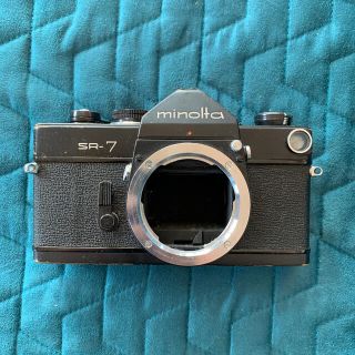 ライカ(LEICA)のminolta sr-7 black body オリジナルブラックペイント(フィルムカメラ)