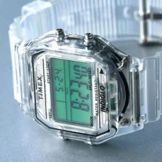 タイメックス(TIMEX)のTIMEX × BEAMS スケルトン デジタルウォッチ(腕時計(デジタル))