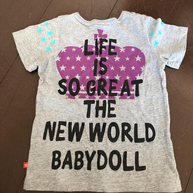 BABYDOLL(ベビードール)のBABYDOLL Tシャツ キッズ/ベビー/マタニティのキッズ服女の子用(90cm~)(Tシャツ/カットソー)の商品写真