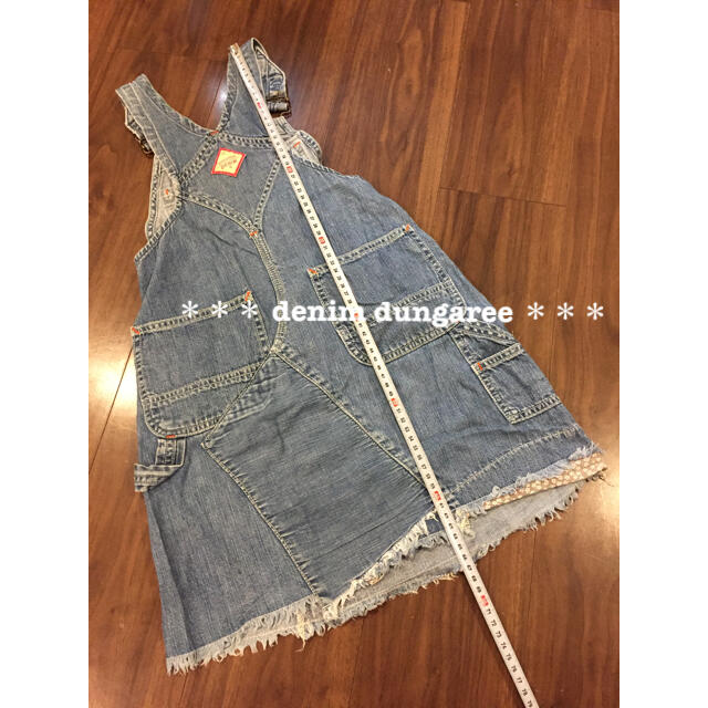 DENIM DUNGAREE(デニムダンガリー)のDENIM DUNGAREE デニム＆ダンガリー デニム ワンピース サロペット キッズ/ベビー/マタニティのキッズ服女の子用(90cm~)(ワンピース)の商品写真