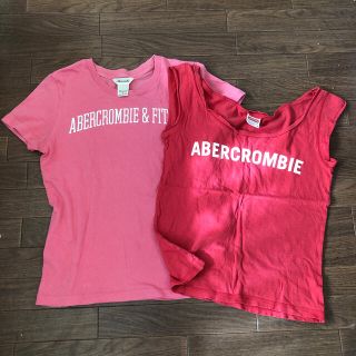 アバクロンビーアンドフィッチ(Abercrombie&Fitch)のアバクロ　ティシャツ　２枚セット(Tシャツ(半袖/袖なし))