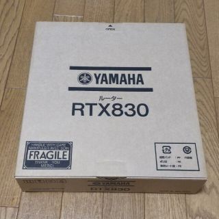 ヤマハ(ヤマハ)の【新品未使用未開封品】YAMAHA RTX830(その他)