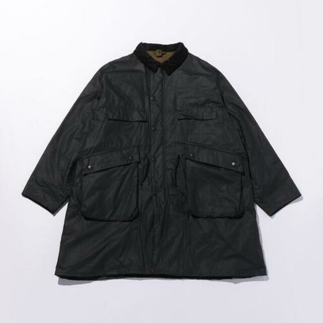 新品未使用 20aw KAPTAIN SUNSHINE×Barbour ネイビー室内試着のみタグ付き