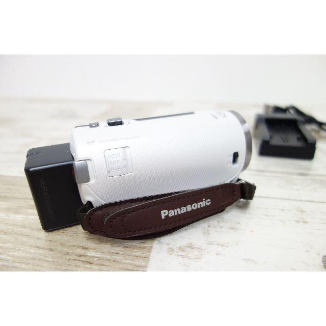 Panasonic(パナソニック)の☆17年製 Panasonic ビデオカメラ HC-V360MS ホワイト  スマホ/家電/カメラのカメラ(ビデオカメラ)の商品写真