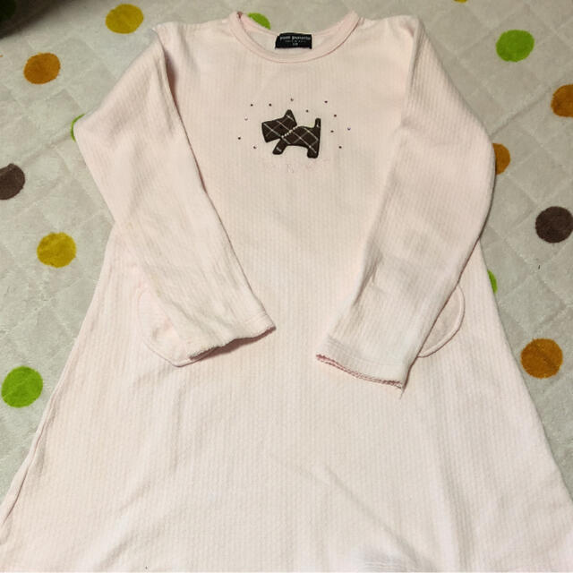 pom ponette(ポンポネット)のポンポネットワンピース キッズ/ベビー/マタニティのキッズ服女の子用(90cm~)(ワンピース)の商品写真