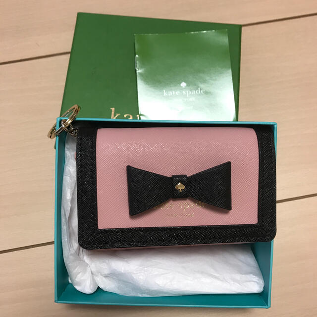 kate spade new york(ケイトスペードニューヨーク)のコナソ様専用　ケイトスペイド　ミニ財布パスケース レディースのファッション小物(パスケース/IDカードホルダー)の商品写真