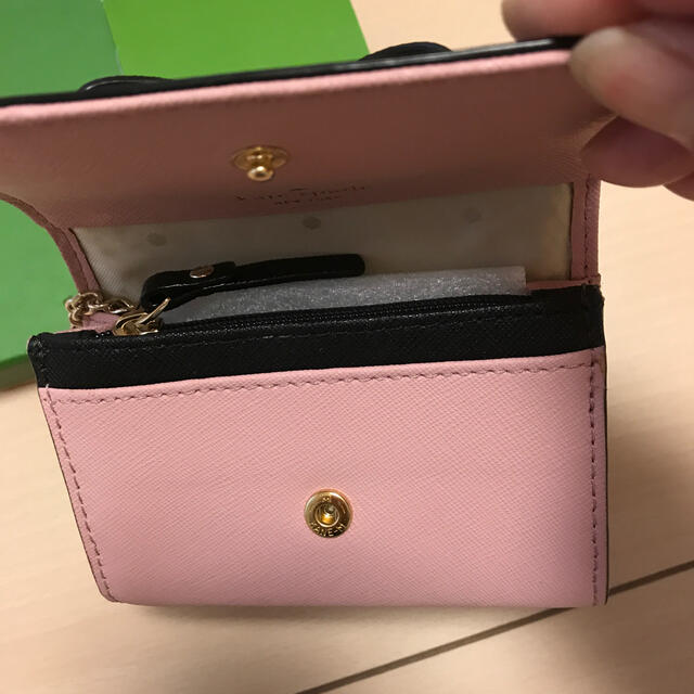 kate spade new york(ケイトスペードニューヨーク)のコナソ様専用　ケイトスペイド　ミニ財布パスケース レディースのファッション小物(パスケース/IDカードホルダー)の商品写真