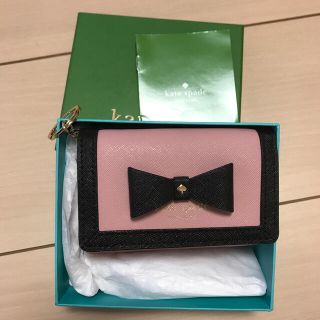 ケイトスペードニューヨーク(kate spade new york)のコナソ様専用　ケイトスペイド　ミニ財布パスケース(パスケース/IDカードホルダー)