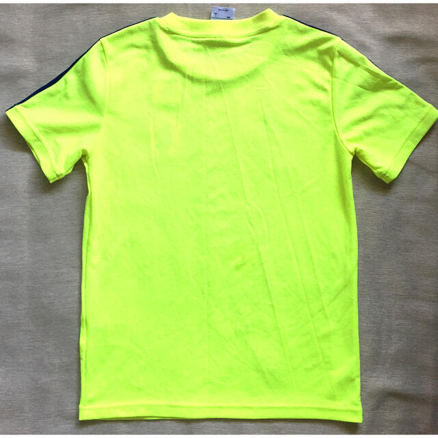 adidas(アディダス)のadidas Tシャツ 蛍光黄色 140 キッズ/ベビー/マタニティのキッズ服男の子用(90cm~)(Tシャツ/カットソー)の商品写真