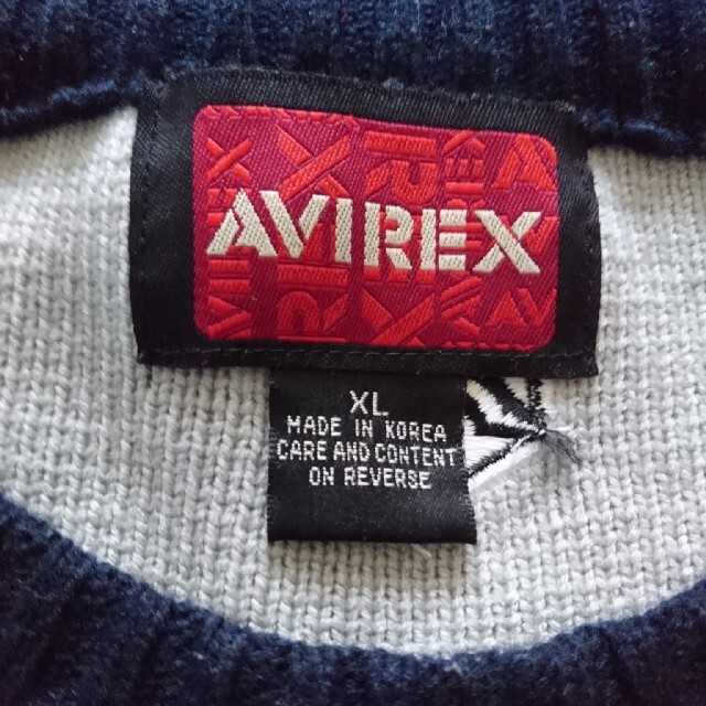 AVIREX(アヴィレックス)の大きいサイズ AVIREX セーター XL メンズのトップス(ニット/セーター)の商品写真