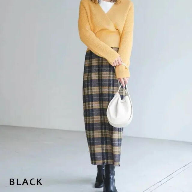 ZARA(ザラ)のベースメントオンライン ♡ チェックスカート レディースのスカート(ロングスカート)の商品写真