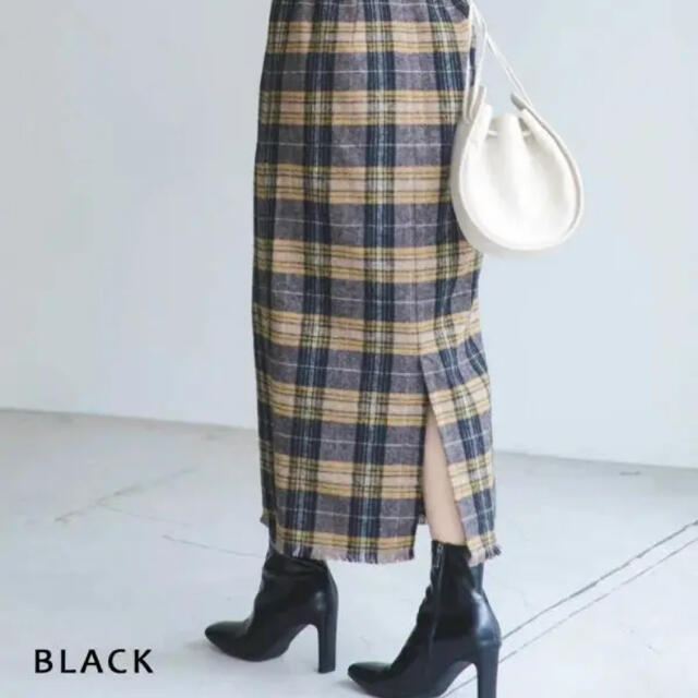 ZARA(ザラ)のベースメントオンライン ♡ チェックスカート レディースのスカート(ロングスカート)の商品写真