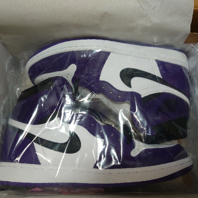 スニーカーNIKE ナイキ ジョーダン JORDAN1 COURTPURPLE パープル