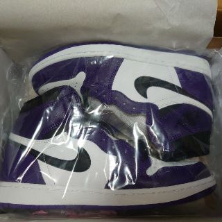 ナイキ(NIKE)のNIKE ナイキ ジョーダン JORDAN1 COURTPURPLE パープル(スニーカー)