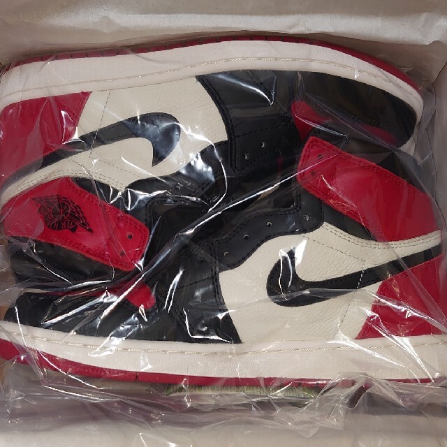 NIKE - NIKE ナイキ ジョーダン JORDAN1 bred toe ブレッドトゥ