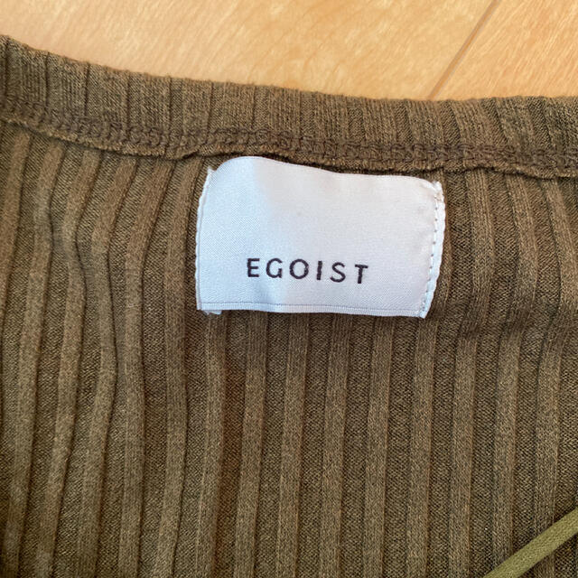 EGOIST(エゴイスト)の新品　EGOIST エゴイスト　トップス レディースのトップス(カットソー(長袖/七分))の商品写真