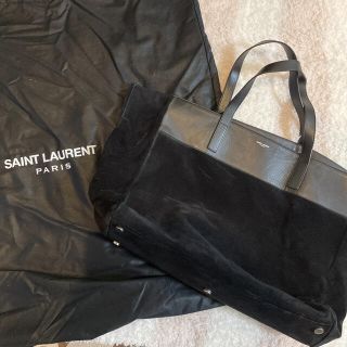 サンローラン(Saint Laurent)のサンローラン　リバーシブルトート　スエードコンビ(トートバッグ)