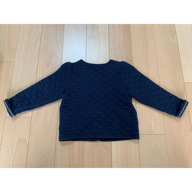 PETIT BATEAU(プチバトー)の【専用】☆お値下げ☆プチバトー　カーディガン　ジャケット　24m 86㎝ キッズ/ベビー/マタニティのキッズ服女の子用(90cm~)(カーディガン)の商品写真