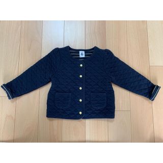 プチバトー(PETIT BATEAU)の【専用】☆お値下げ☆プチバトー　カーディガン　ジャケット　24m 86㎝(カーディガン)