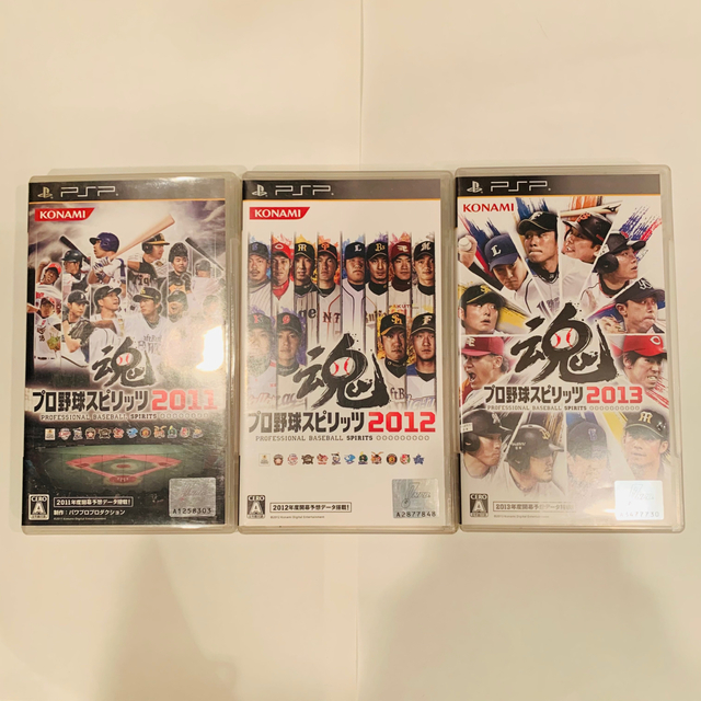 PlayStation Portable(プレイステーションポータブル)のプロ野球スピリッツ  PSP セット バラ売り可能 エンタメ/ホビーのゲームソフト/ゲーム機本体(携帯用ゲームソフト)の商品写真