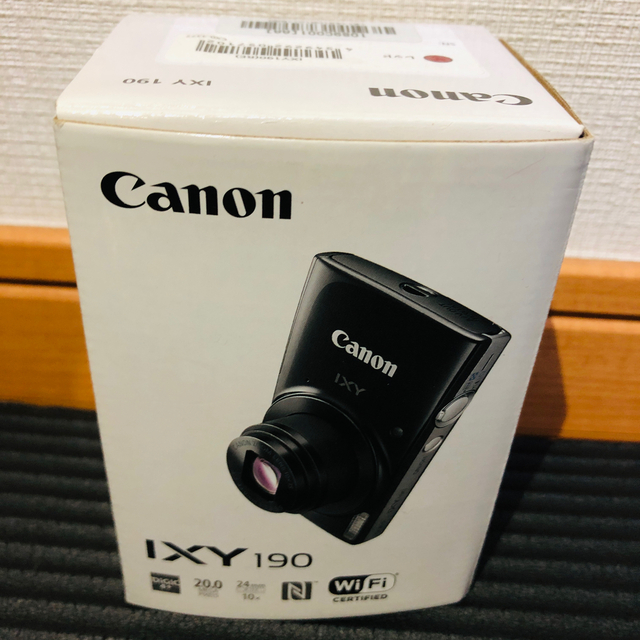 新品】Canon デジタルカメラ IXY 190 レッド - コンパクトデジタルカメラ