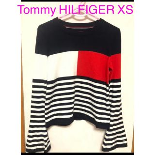 トミーヒルフィガー(TOMMY HILFIGER)のスーパー値下げ中美品トミーヒルフィガー　XSサイズ(ニット/セーター)