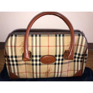 バーバリー(BURBERRY)のバーバリー　ミニボストンバック　正規品(ハンドバッグ)