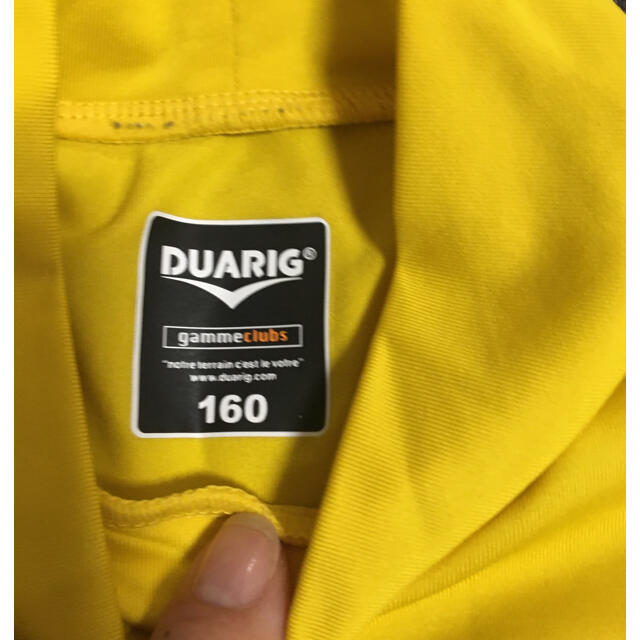 アンダーシャツ 黄色 イエロー 160 長袖 スポーツ/アウトドアのサッカー/フットサル(ウェア)の商品写真