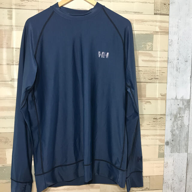 HELLY HANSEN(ヘリーハンセン)のヘリーハンセン　ラッシュガード　ベリーブルー XL 11.23△△012 メンズのトップス(その他)の商品写真