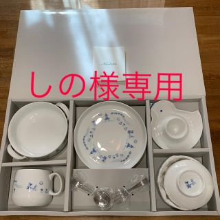 ノリタケ(Noritake)の専用です。ノリタケ ベビー食器 スープ皿 エッグスタンド スプーン フォーク(プレート/茶碗)