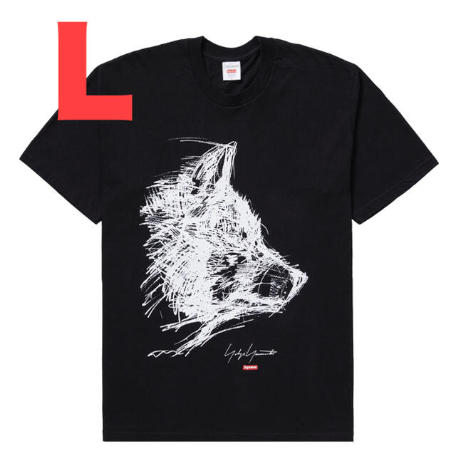 supreme yohji yamamoto scribble wolf teeサイズLarge