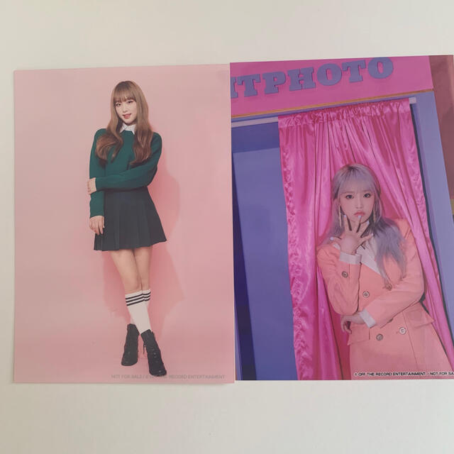 IZ*ONE イェナ 好きと言わせたい twelve 生写真2枚組 エンタメ/ホビーのCD(K-POP/アジア)の商品写真