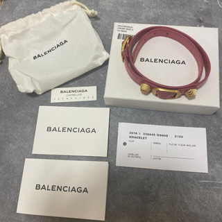 Balenciaga - 新品未使用 バレンシアガ 3連レザーブレスレットの通販